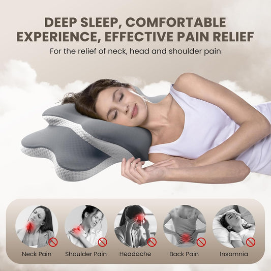 Ergonomic Comfort Neck Pillow