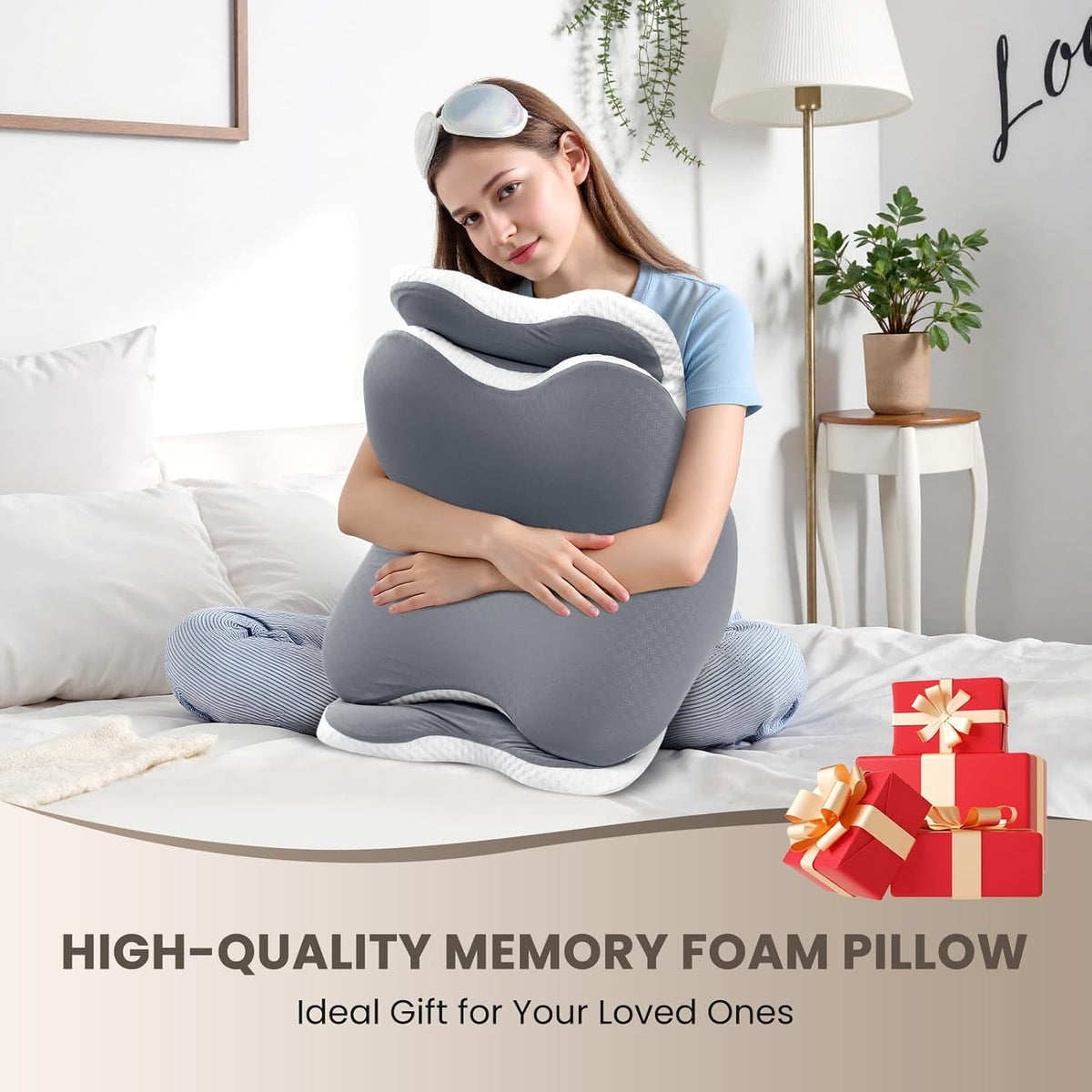 Ergonomic Comfort Neck Pillow