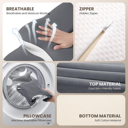 Ergonomic Comfort Neck Pillow